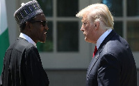 Nigeria's President, Muhammadu Buhari and US President Donald Trump