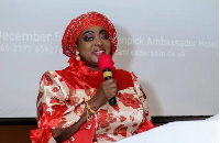 Freda Prempeh, the Minister for Sanitation and Water Resources