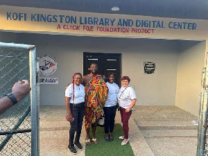 Former WWE champion, Kofi Kingston during the opening of the facility