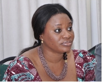 Mrs Charlotte Osei, EC boss