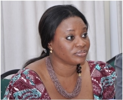 Mrs Charlotte Osei, EC boss