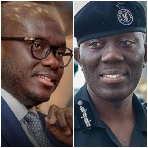 Godfred Dame And IGP George Akuffo Dampare 