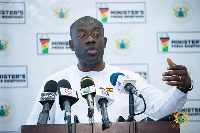 Information Minister, Kojo Oppong Nkrumah