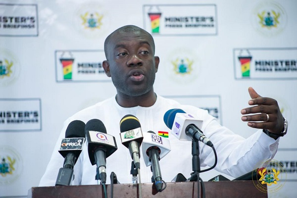 Kojo Oppong Nkrumah, Information Minister