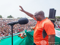 Former President John Dramani Mahama