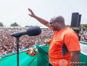 Former President John Dramani Mahama