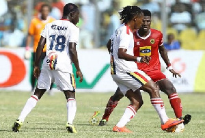 Kotoko and Hearts of Oak in a Premier League game