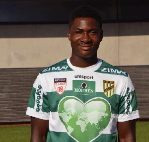 Ghanaian youngster Blankson Anoff