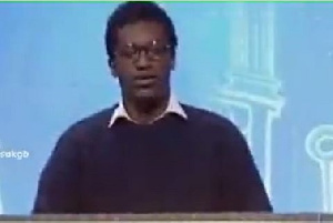 The young Kwasi Kwarteng in the 90s