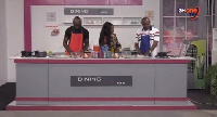 Kennedy Agyapong, MP for Assin Central cooking with son