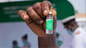 File photo: Over 400,000 Ghanaians have been vaccinated against the Coronavirus so far