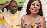 Kennedy Agyapong and Afia Schwarzenegger