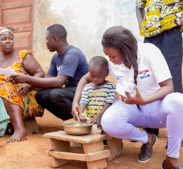 Bibi Bright (in NPP tshirt)