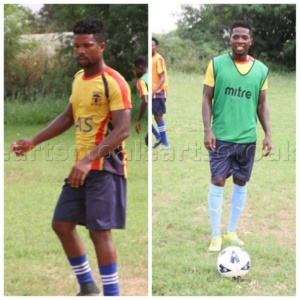 Gnagne and Yamoah are fit for Hearts vs Elimina Sharks