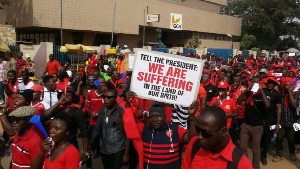 Demonstrations in Accra