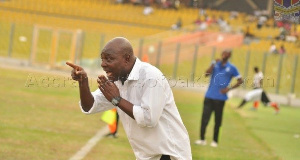 Hearts of Oak deputy coach Henry Wellington