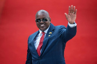 Botswana president, Eric Masisi