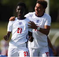 Jesurun Rak-Sakyi scored on his England U-20 debut