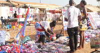 Business was slow during the Akufo-Addo's inauguration