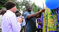 Dr. Bella Bello Bitugu commissions the opening of the facility