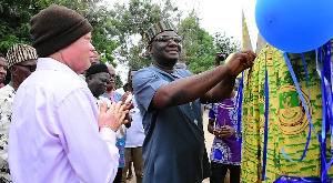 Dr. Bella Bello Bitugu commissions the opening of the facility