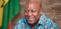 Former president John Dramani Mahama