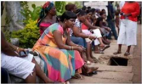 Some Ghanaians at collation centres