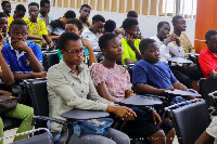 The classes was organised for SHS students living within the La-Nkwantanang Madina municipality