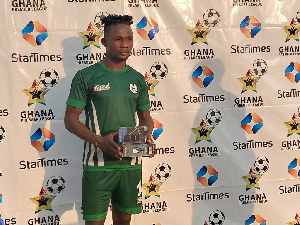 Kwame Peprah has been instrumental in the GPL this season having scored 8 goals in 15 games