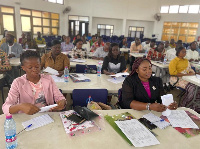 Participants in CAMFED capacity building workshop