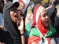 Protesters gathered outside court ahead of the verdict to demand justice