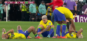 Brazil are out of the tournament