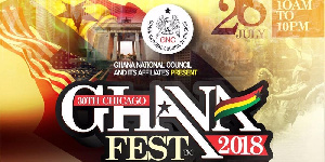 The Ghanafest 2018 is scheduled for July 28, 2018 in Chicago