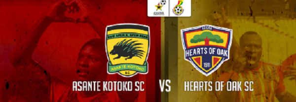 Super Clash between Asante Kotoko and Accra Hearts of Oak