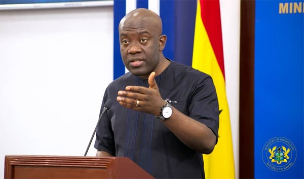 Kojo Oppong Nkrumah, Information Minister