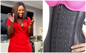 Actress Yvonne Nelson has indicated that waist trainers are not effective