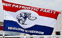 File photo of the NPP flag