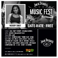 Wendy Shay is billed to perform at Jack Daniel