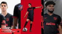 Partey (right) in the new Atletico Madrid kit