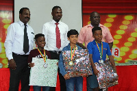 Participants with the awards