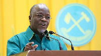 The late Tanzanian President John Magufuli