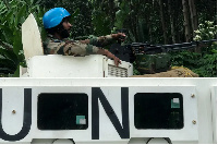 MONUSCO peacekeepers/ Photo Credit: Djaffar Sabiti/ Reuters