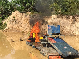 Galamsey has ruined water bodies and farmlands across the country