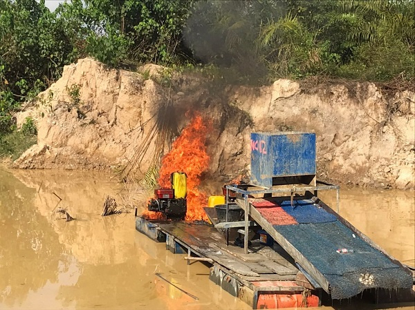 Galamsey has ruined water bodies and farmlands across the country