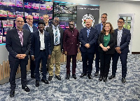 The team from Ericsson with some executives of the National Communications Authority (NCA)