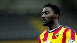 Prince Buaben scored for Hearts