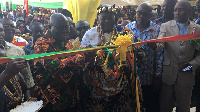 President Akufo-Addo commissions Anloga shopping centre in the Volta Region