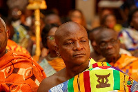 The Paramount Chief of the Asogli State, Togbe Afede XIV