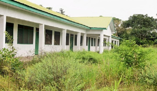 The building has been abandoned since its completion