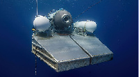 Foto of the Titanic submersible